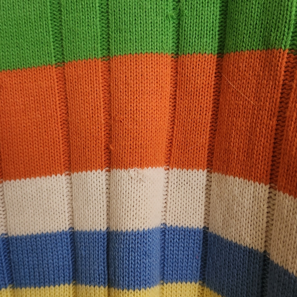 Multi colored cardigan